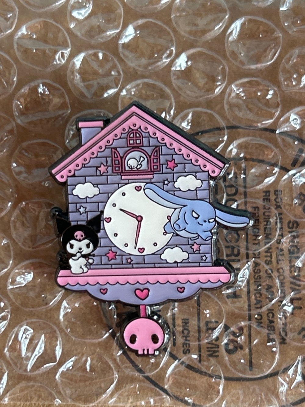 Loungefly Sanrio Clocks Kuromi Blind Box Pin #2